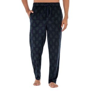 NWT GEORGE Super Soft Elastic Waistband Sleep Pants Pockets Green Tree